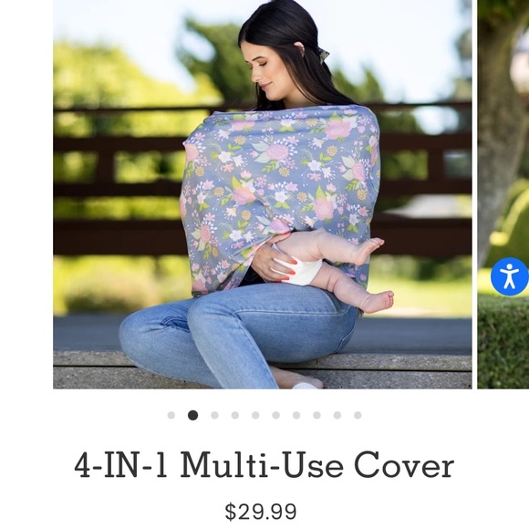 J.L. Childress Travel Happy 4-in-1 multi use cover - Picture 6 of 7